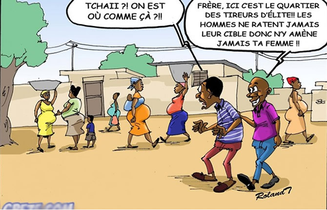 Le quartier des tireurs d'élites