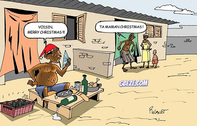 Noël sans partage: un voisin radin