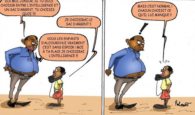 Chacun choisit ce qui lui manque !