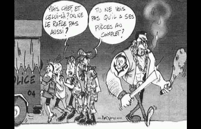 Insécurité: La police rafle
