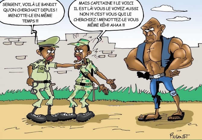 Ils ont retrouvé le bandit qu'ils cherchaient