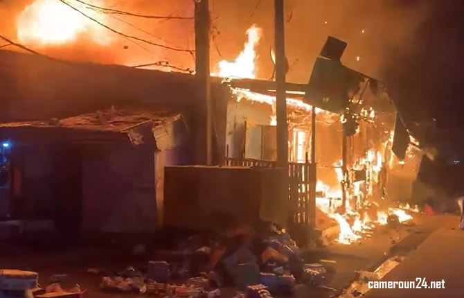 Douala 3e : le rêve tourne au cauchemar, Le Guicci ravagé par un incendie dès sa première journée d’activité