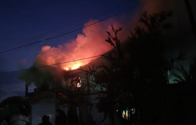 Le domicile de la comédienne Flavienne Tchatat ravagé par un incendie