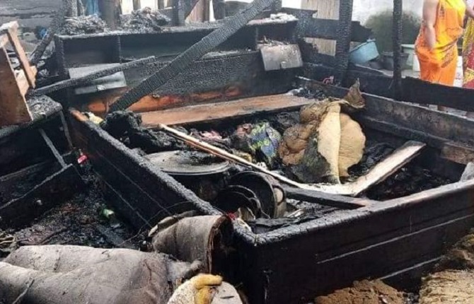 Six enfants calcinés dans un incendie au quartier Brazzaville à Douala