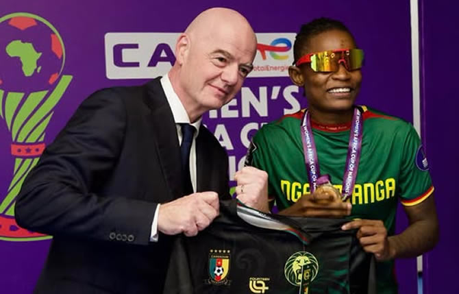 CAN Féminine 2026 : après le sacre historique des Lionnes, Infantino, Motsepe, Ngannou et le Real Madrid saluent le Cameroun