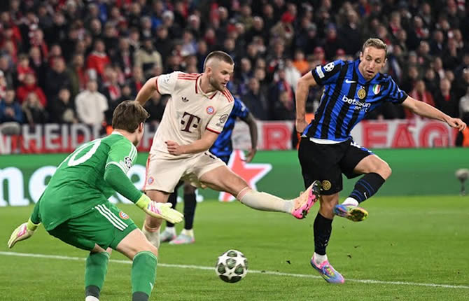 L'Inter surprend le Bayern à l?Allianz Arena (2-1) et se rapproche des demi-finales de la Ligue des Champions