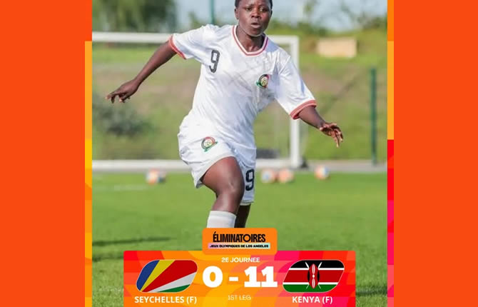 Éliminatoires JO 2028 : le Kenya écrase les Seychelles 11-0 et frappe un grand coup