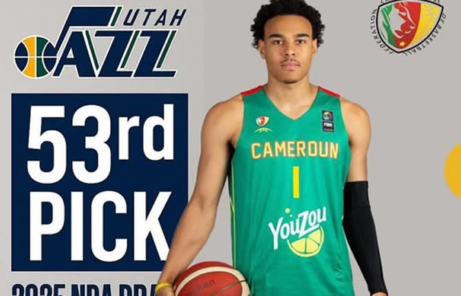 John Tonje entre dans l'histoire : 8e Camerounais drafté en NBA !
