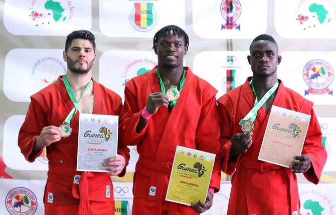 Joseph Bessala Awono : Le Lion Indomptable du Sambo Camerounais Couronn? Champion d?Afrique !