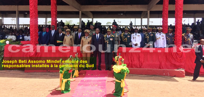 SUD,Prise de commandement à la garnison du Sud