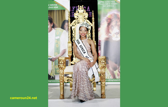 CAMEROONIAN MODEL BECOMES MISS AFRICA GREAT BRITAIN 2017