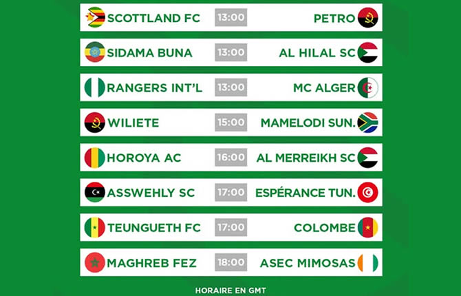 Ligue des champions CAF : la Colombe du Cameroun à l’assaut de Dakar, Sundowns et l’Espérance en piste, le programme complet de ce dimanche