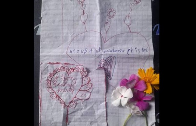 Un écolier de 8 ans envoie une lettre d'amour à sa maîtresse