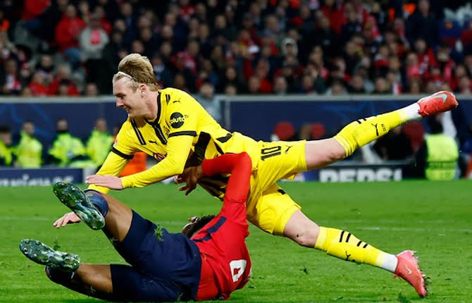 Battu par le Borussia Dortmund, Lille est éliminé de la Ligue des Champions