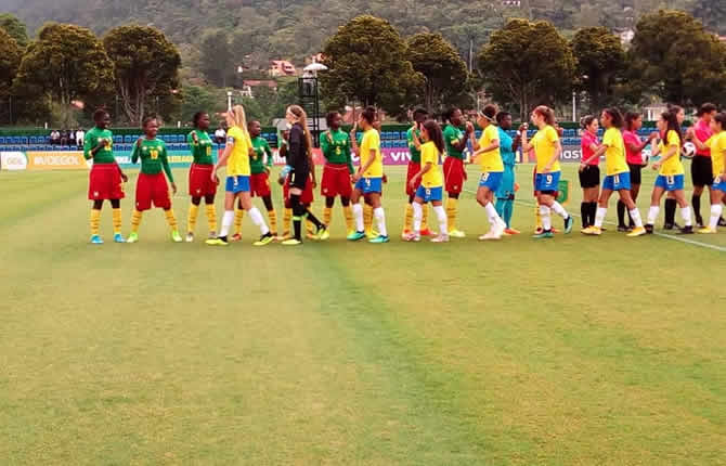 Les Lionnes U17 corrigées par les brésiliennes en amical