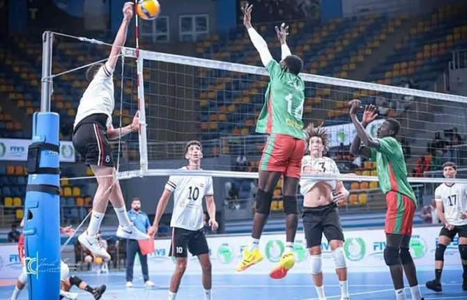 CAN Volley U20 : Les Lionceaux tombent en h?ros face au Pharaon ?gyptien