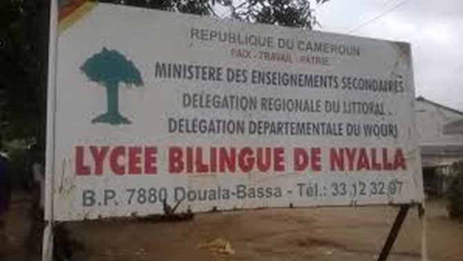 Douala-Nyalla:une église squatte le campus du lycée