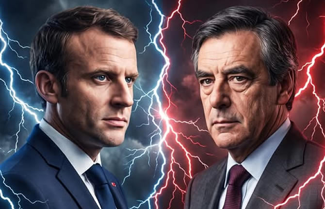 Macron frappe Fillon : 10 ans de suspension de la Légion d’honneur après sa condamnation