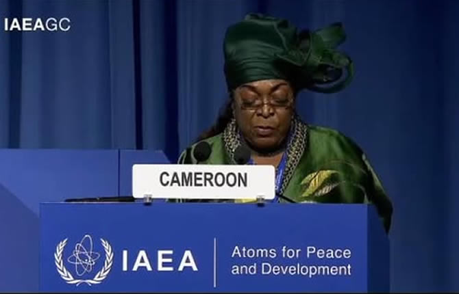 Nucléaire, cancer du sein, énergie : le Cameroun affiche ses ambitions à la conférence de l’AIEA à Vienne