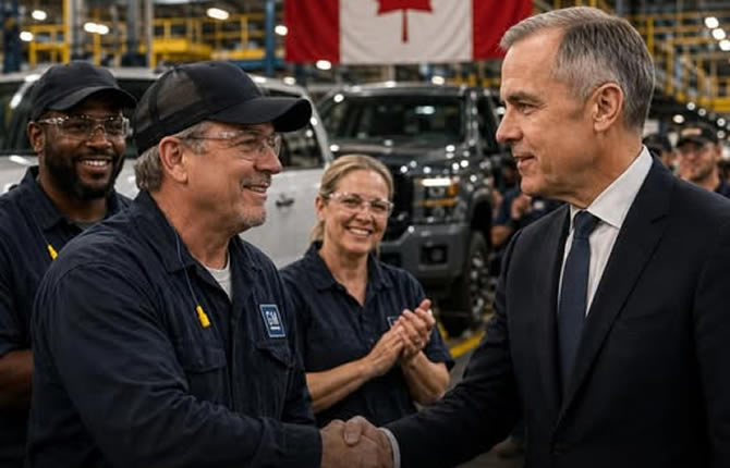 GM injecte 1,1 milliard $ au Canada : le géant américain défie les droits de douane de Trump