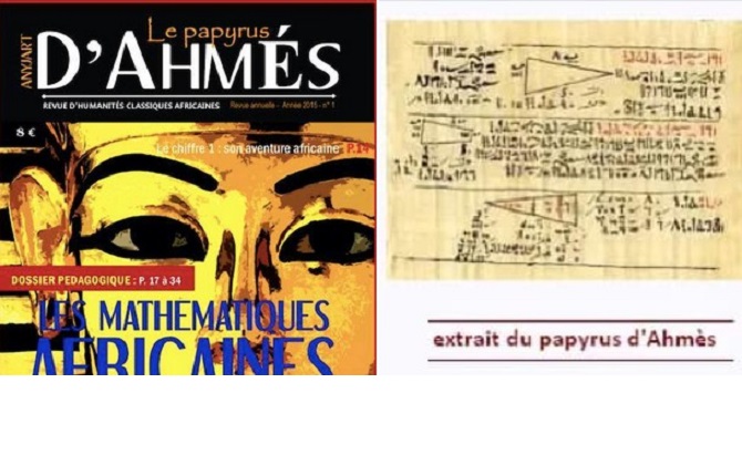 Thalès, élève en Égypte antique, qui a repris les théorèmes mathématiques de cette terre d'Afrique