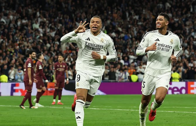 Kylian Mbappé et le Réal de Madrid détruisent City, Le PSG humilie Brest, les résultats complets des barrages retour de la LDC