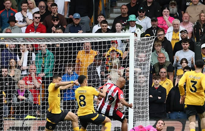 Bryan Mbeumo cl?ture sa saison en beaut? mais Brentford l?che le nul face ? Wolves  !