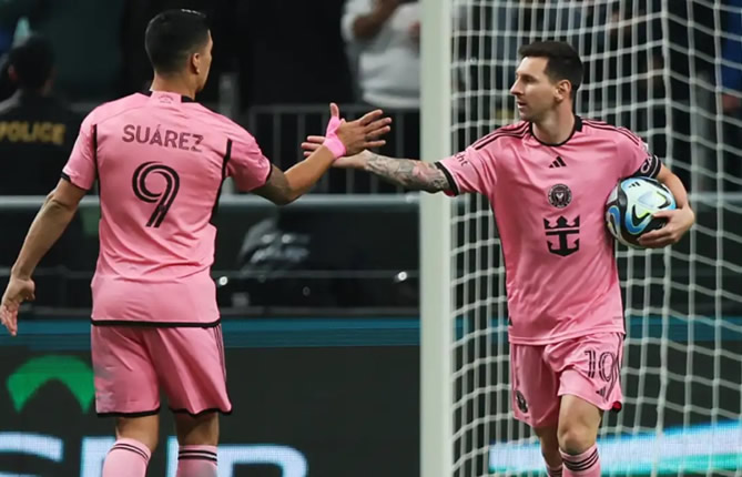 Lionel Messi et Luis Suarez cr?ent leur propre club : Deportivo LSM entre en scène !