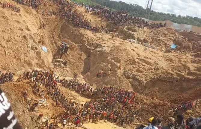 Zamboye : un éboulement meurtrier dans une mine d’or, le bilan humain reste incertain