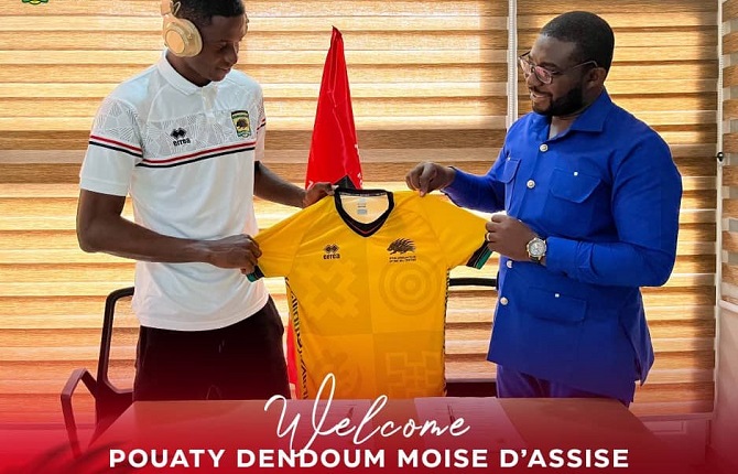 Le gardien camerounais Moise Pouaty rejoint deux compatriotes à l' Asante Kotoko