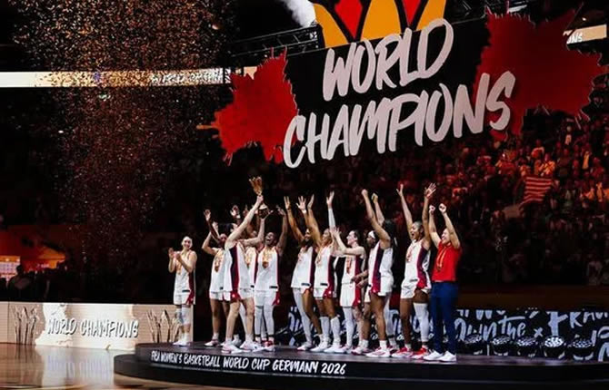 Les États-Unis écrasent la France et signent un exploit historique : Team USA championne du monde pour la 5e fois de suite