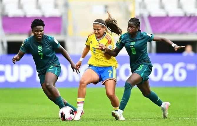 Mondial U20 féminin : le Nigeria tombe contre la Colombie à la dernière seconde, les Falconets quittent le tournoi en larmes