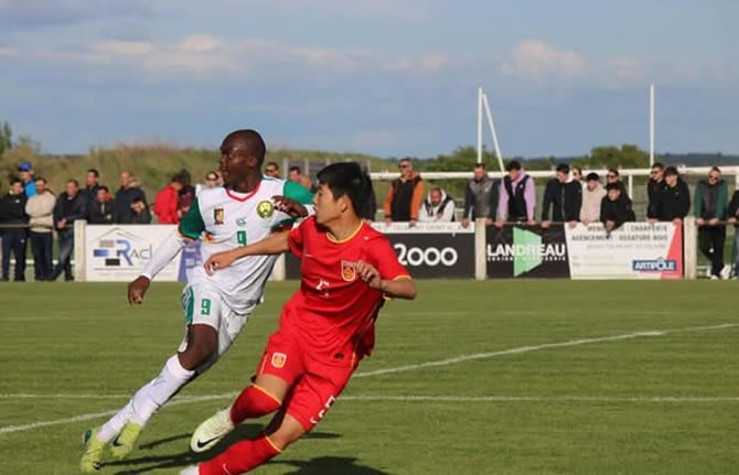 Tournoi de Montaigu U16 : Le Cameroun chute face ? la Chine (1-0)