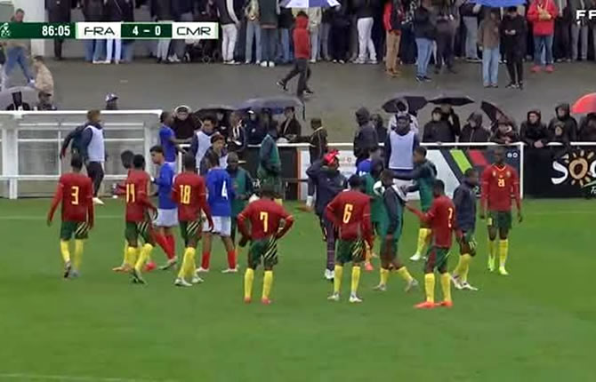 Tournoi de Montaigu : Les Lions U16 corrig?s par la France (4-0)