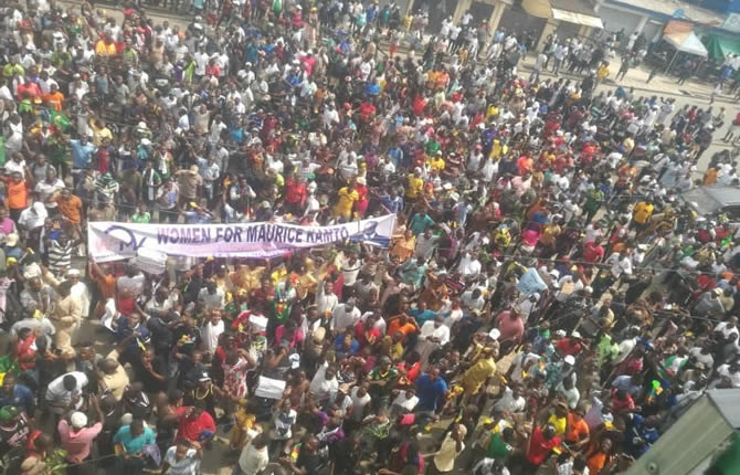Cameroun : Maurice Kamto encercl? ? Douala, tensions politiques ? leur paroxysme