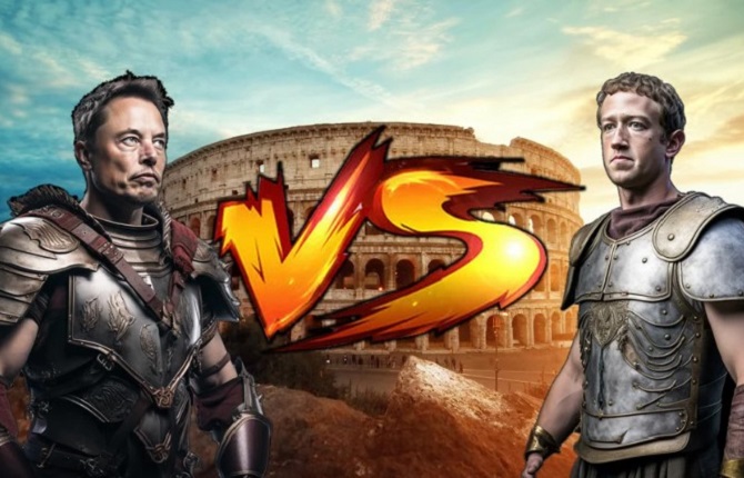 Zuckerberg a refusé de se battre dans le Colisée, déclare Musk