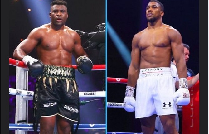 Francis NGANNOU gagnera 6 milliards de FCFA pour son combat contre Anthony JOSHUA