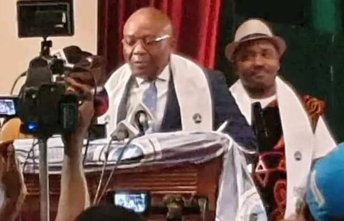 Jean Michel NINTCHEU ? Maurice Kamto : ?A ce jour vous êtes le candidat l?gitime de l'opposition v?ritable et du peuple du changement ? 