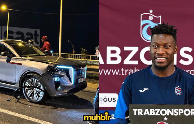  André Onana : le gardien camerounais échappe au pire dans un spectaculaire accident en Turquie