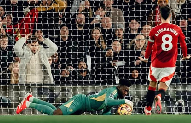 Clean Sheet d'André Onana lors de la victoire de Manchester United contre Fulham