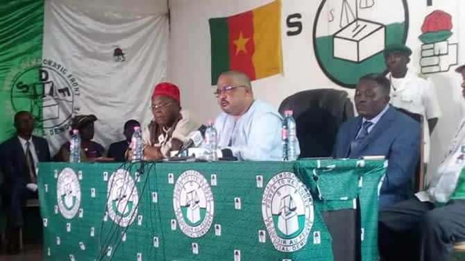 Le SDF annonce un Boycott des élections sous conditions
