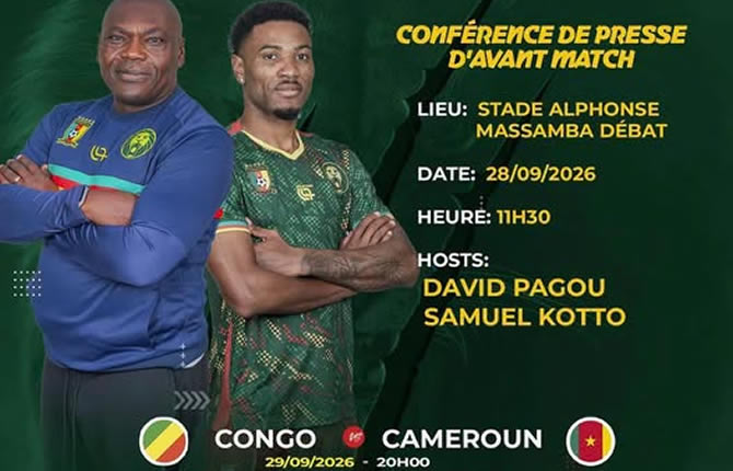 CAN 2027 : Congo-Cameroun se jouera dans un stade vide, grosse incertitude pour Christian Kofane