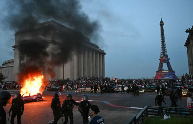 Victoire du PSG : Paris bascule dans le chaos, plus de 890 interpellations après une nuit de violences qui secoue la France