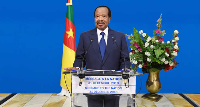 Un septennat «décisif» annoncé par Paul Biya pour le Cameroun
