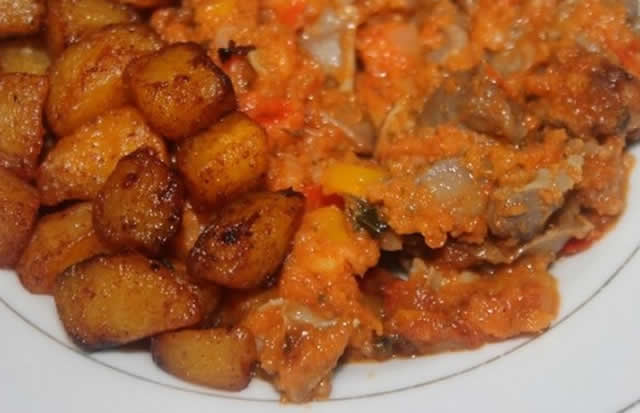 La recette du Gésiers de poulet rôtis