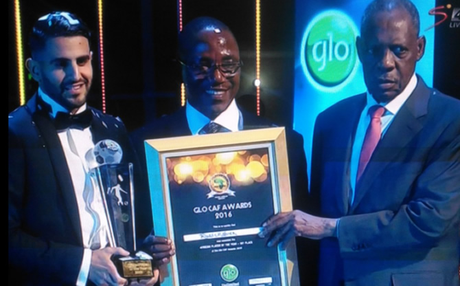 Riyad Mahrez Ballon d'Or africain