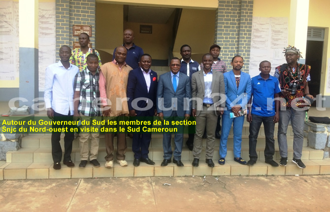 SUD,Les journalistes du Nord-ouest visitent le Sud Cameroun