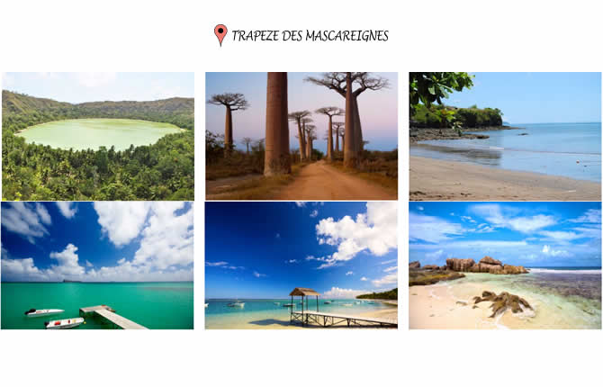 A la découverte de paysages pittoresques du Trapeze des Mascareignes 