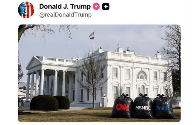 Maison-Blanche : Trump cède et rétablit l'accès de CNN, Politico et MS NOW après un bras de fer judiciaire