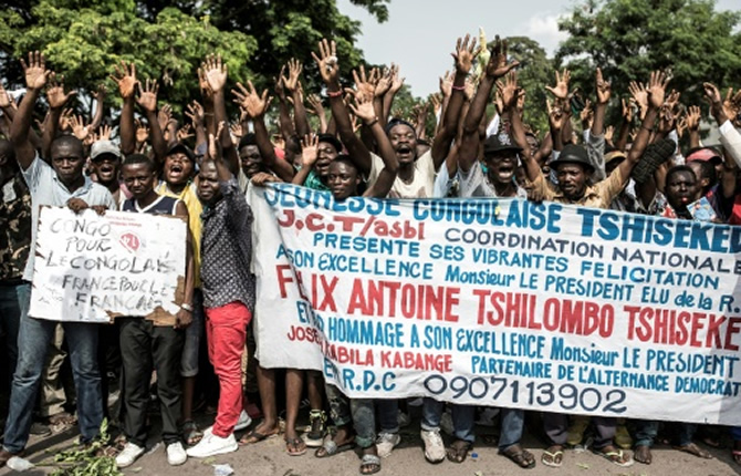 RDC: Les partisans de Fayulu et de Tshisekedi à s'affrontent à Kinshasa